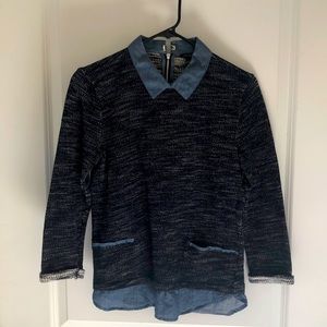 Adorable Ann Taylor 3/4 length Sweater size S